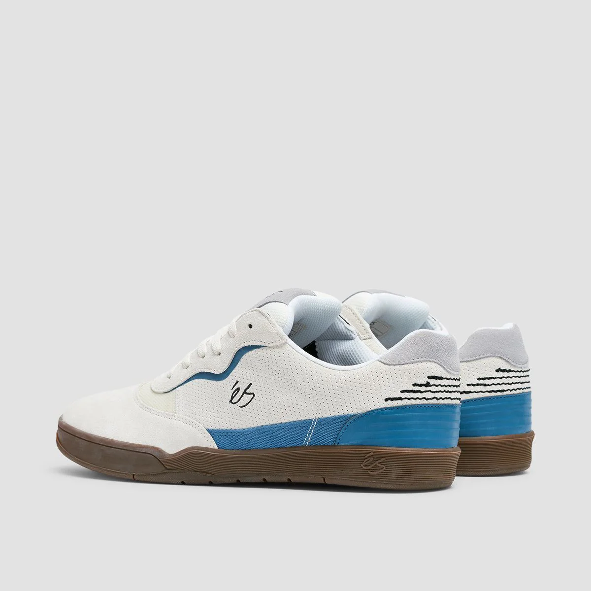 eS Melange Shoes - Beige/Grey/White - Image 3