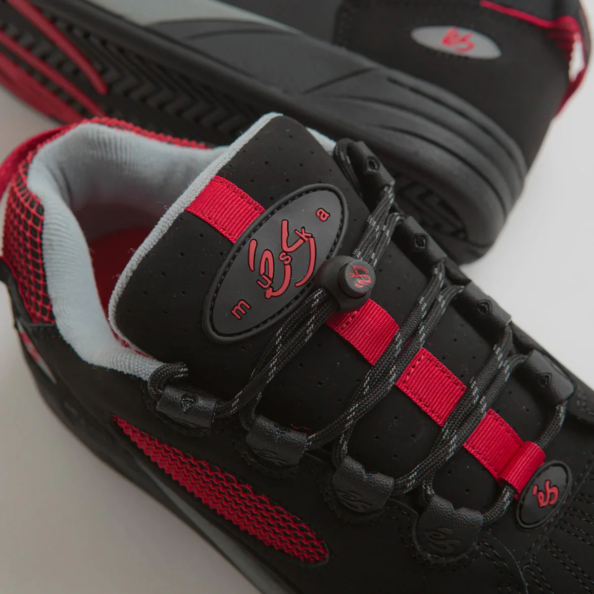 eS Muska Shoes - Black/Red - Image 6