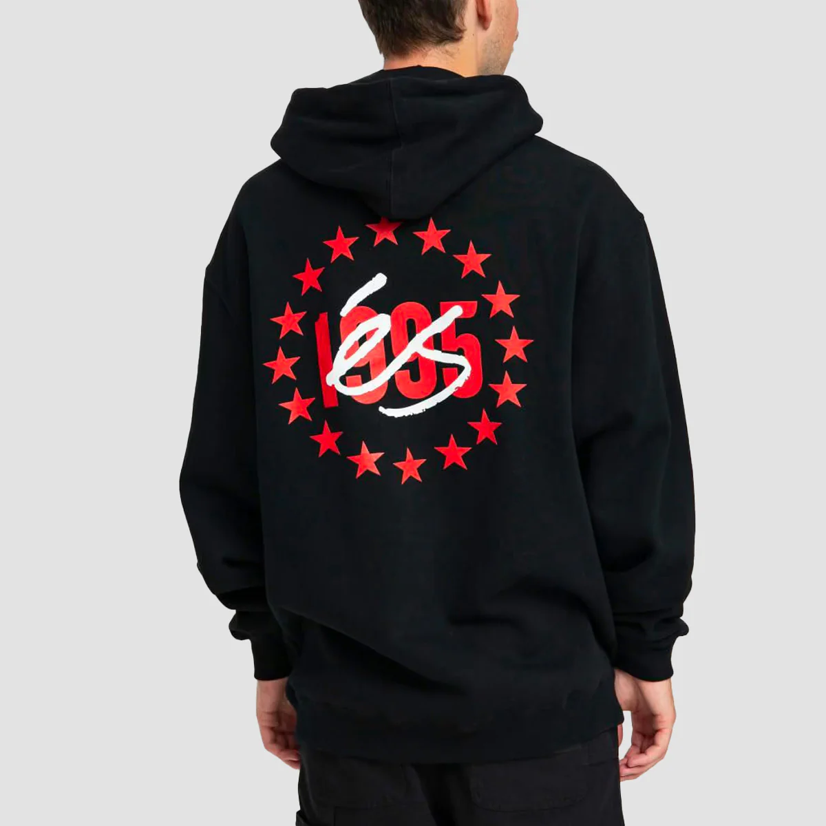 eS Olympic Pullover Hoodie Black - Image 3