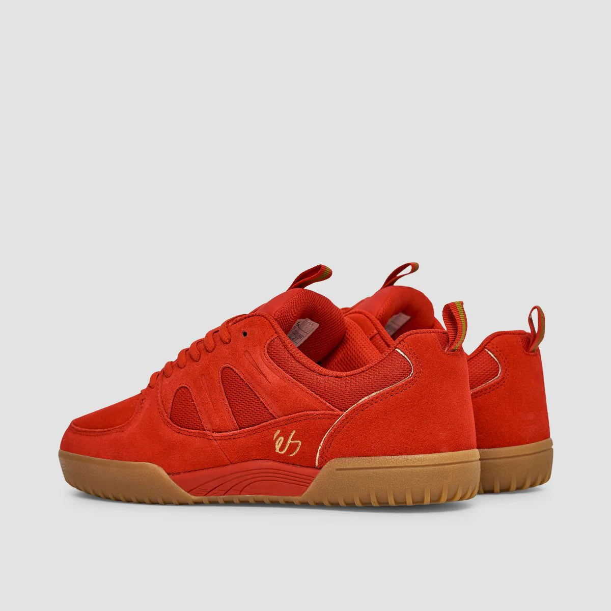 eS Silo SC Shoes - Red/Gold - Image 3