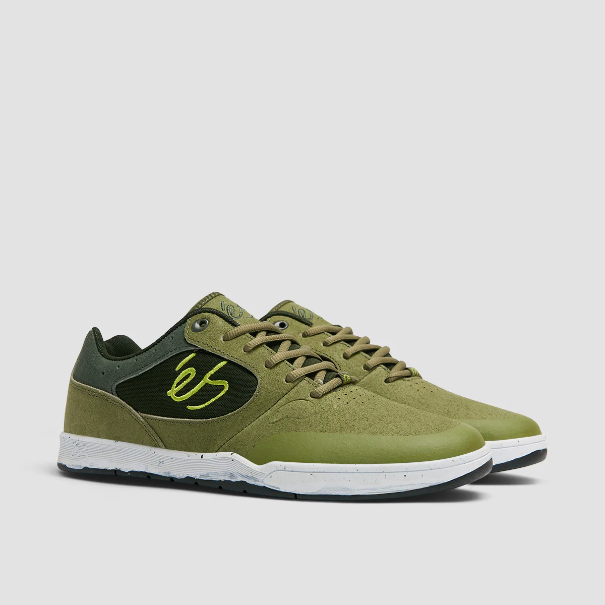 eS Swift 1.5 Eco Shoes - Green/Black/White - Image 2