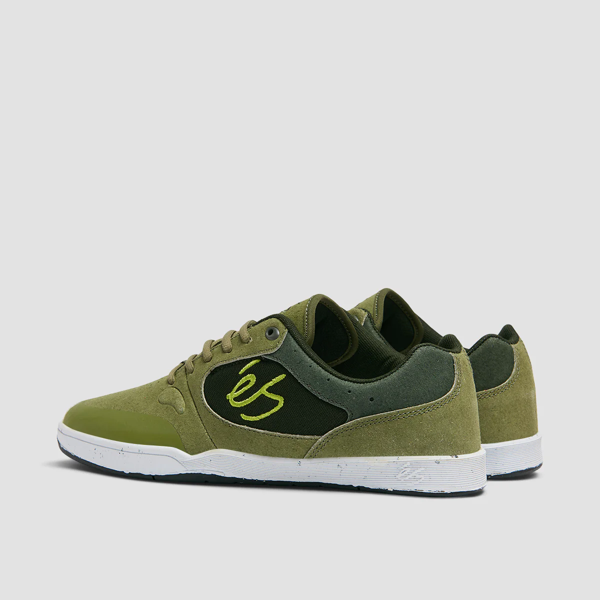 eS Swift 1.5 Eco Shoes - Green/Black/White - Image 3