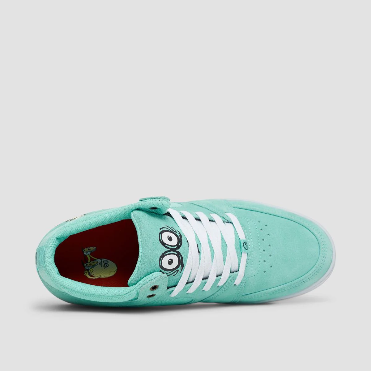 eS X Heroin Eggcell Accel Slim Mid Shoes - Aqua - Image 4