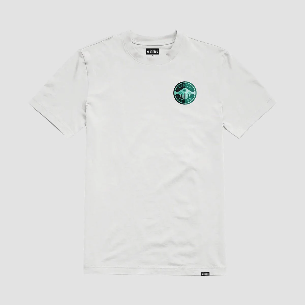 Etnies 3 Pines T-Shirt White - Image 2