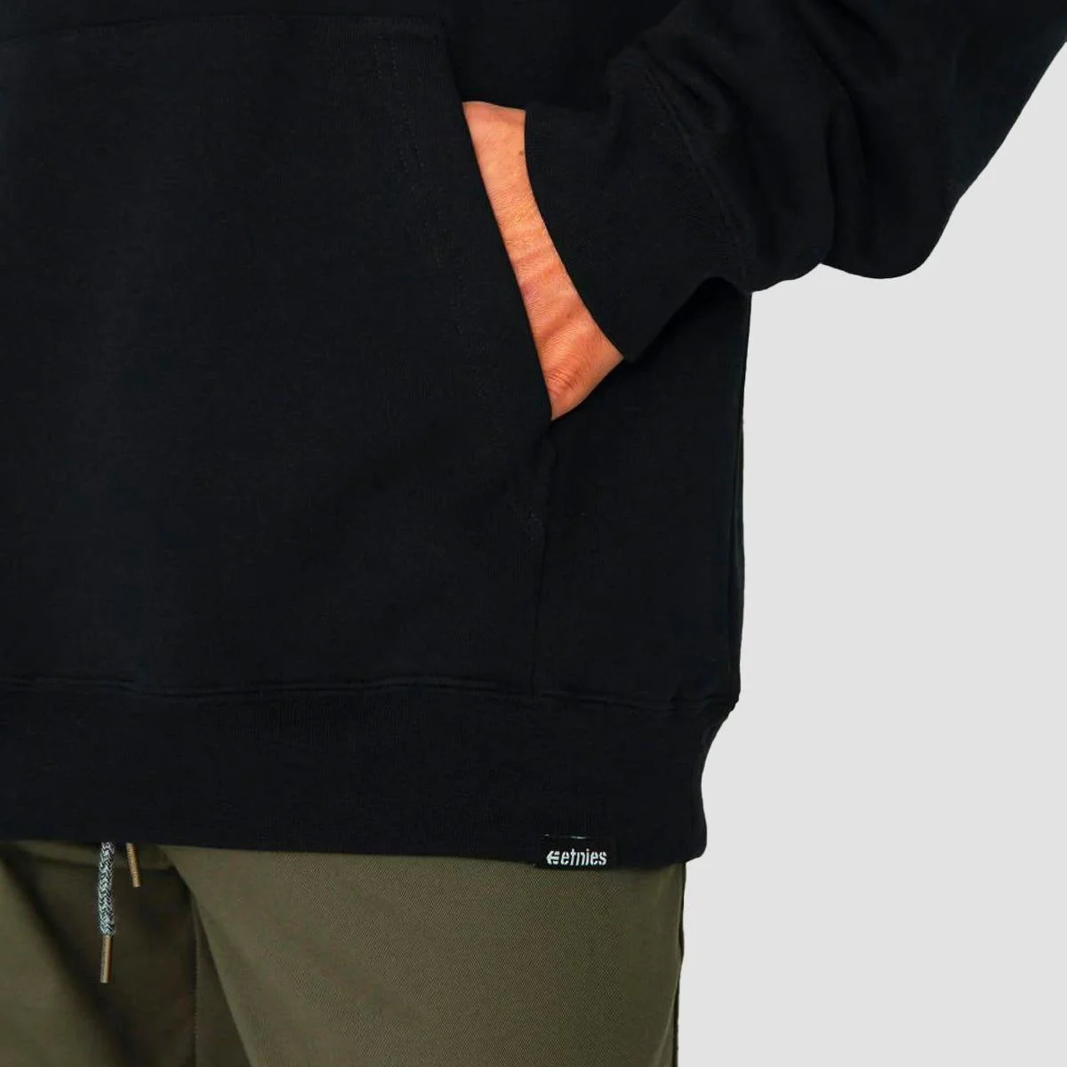 Etnies AG Pullover Hoodie Black - Image 3