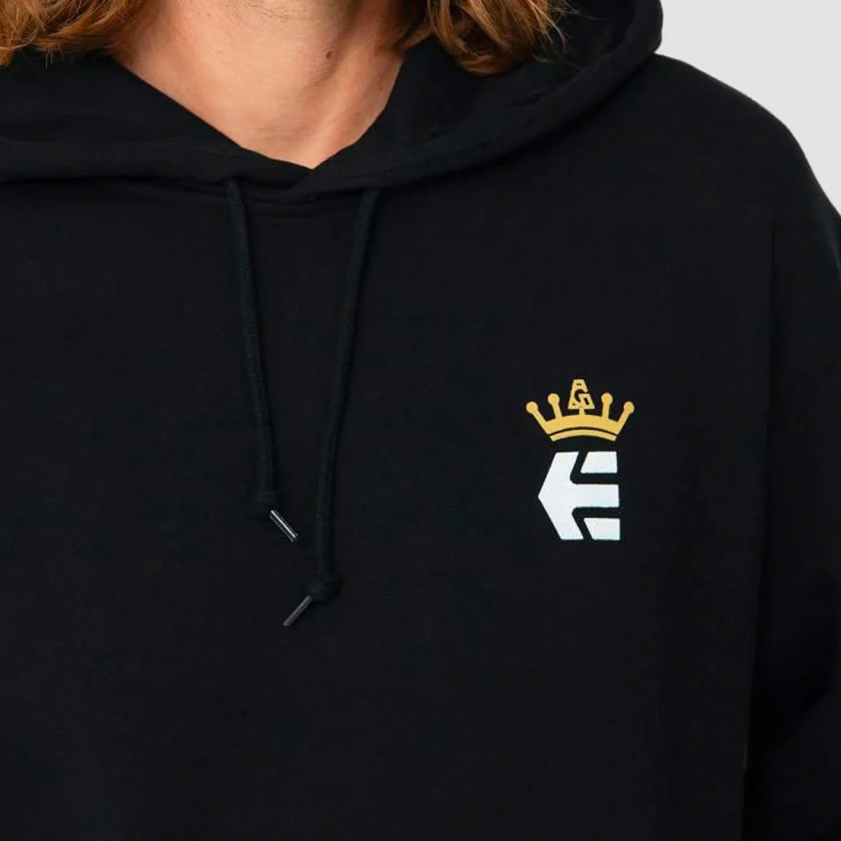 Etnies AG Pullover Hoodie Black - Image 4