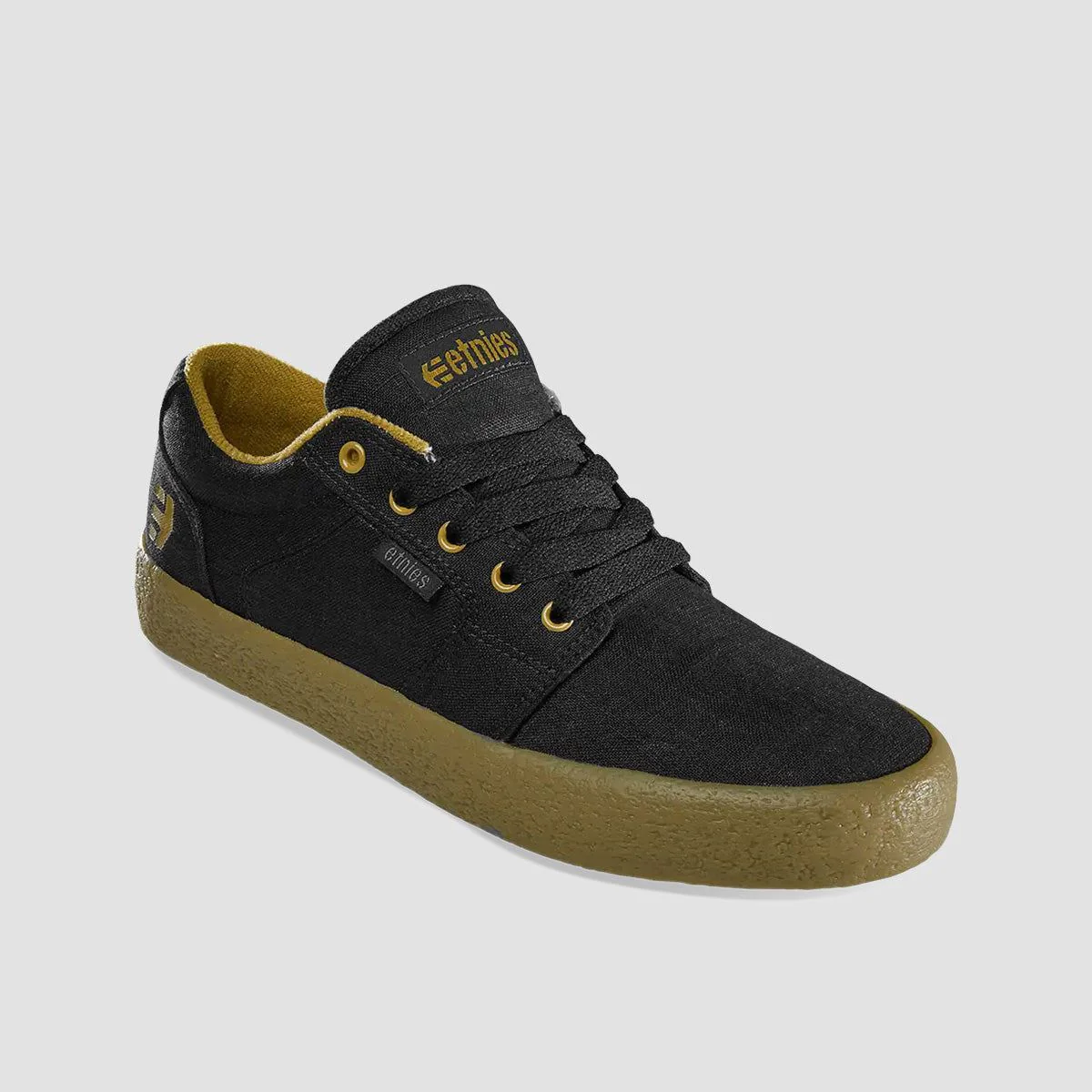 Etnies Barge LS Shoes - Black Raw - Image 2