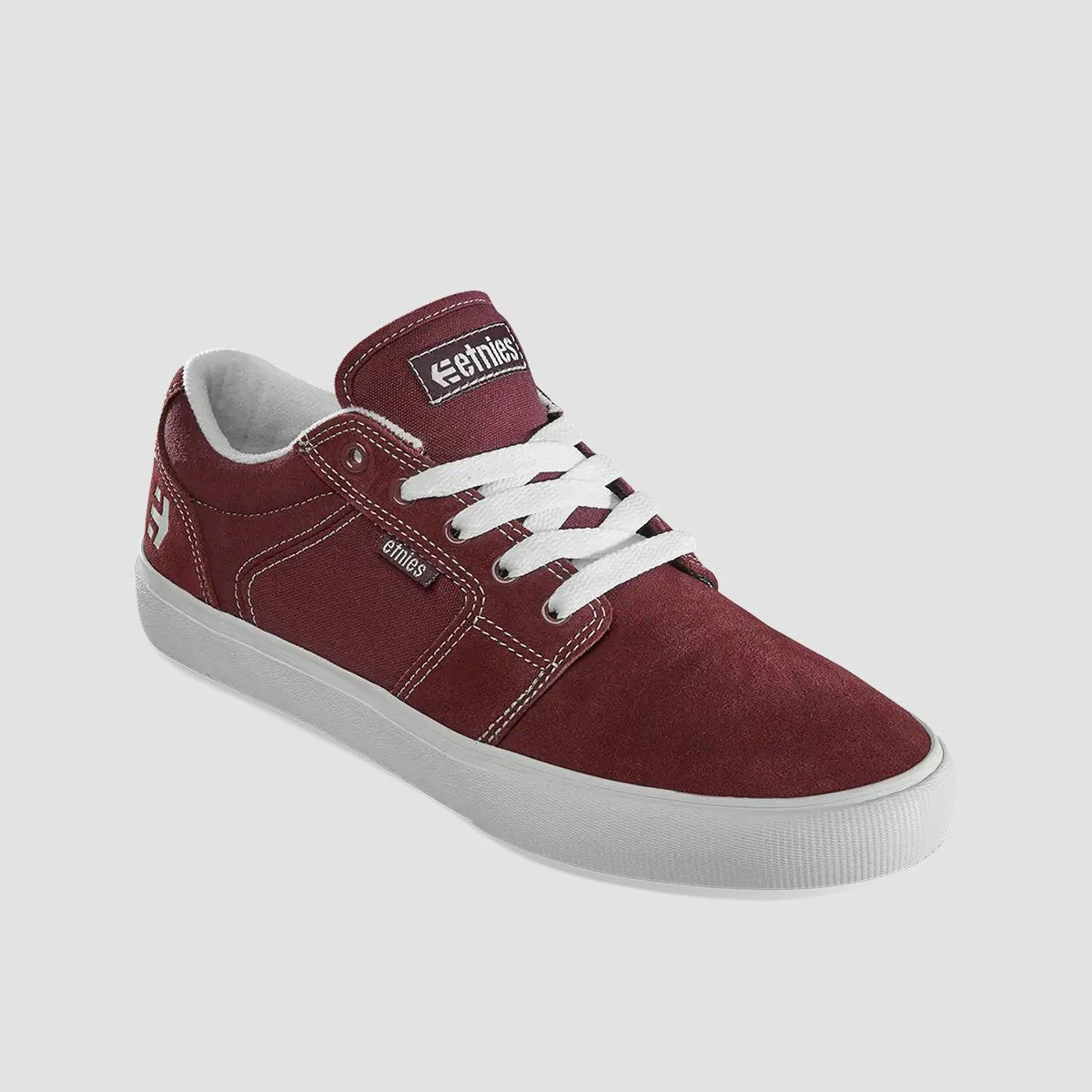 Etnies Barge LS Shoes - Maroon - Image 2