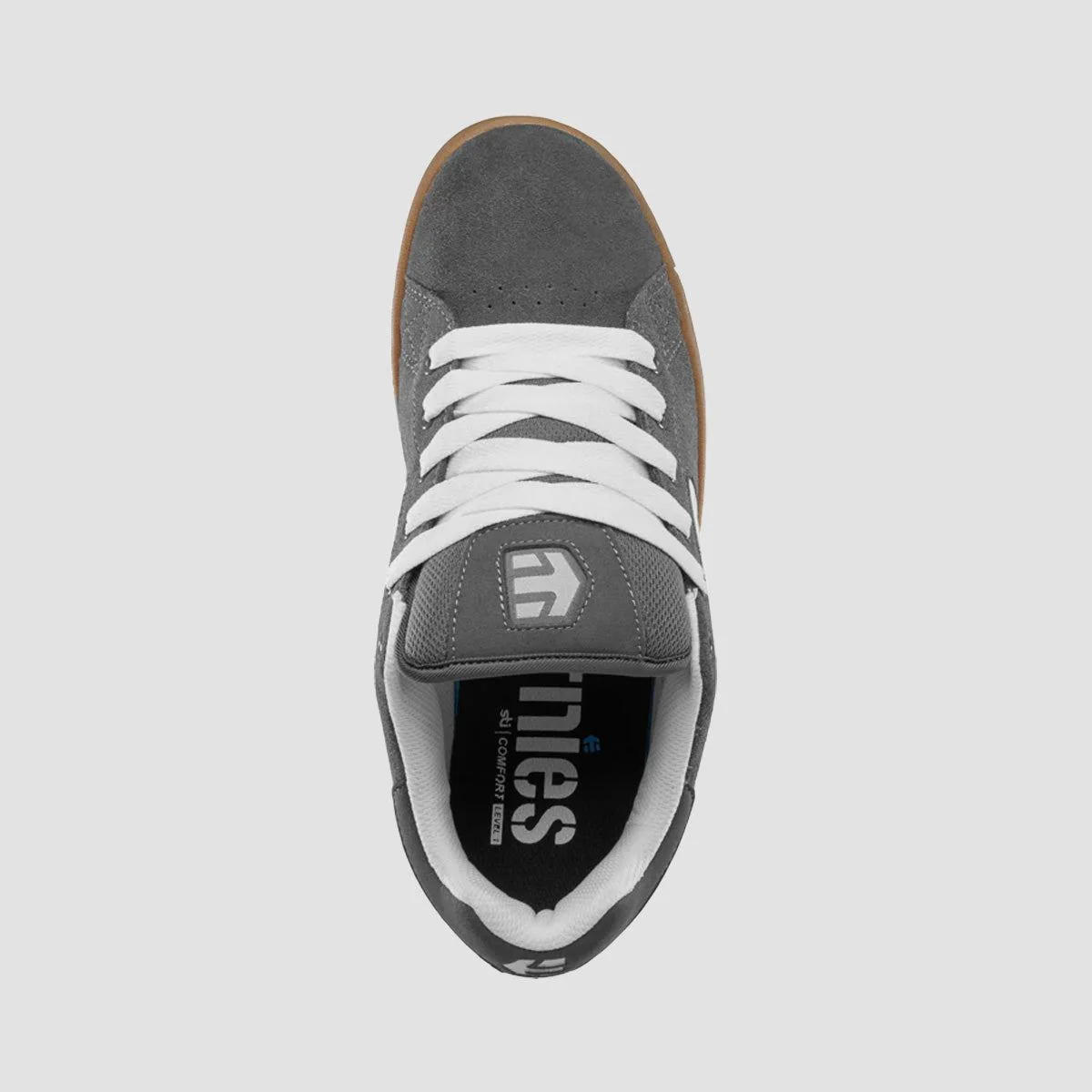 Etnies Callicut Shoes - Grey/White/Gum - Image 2