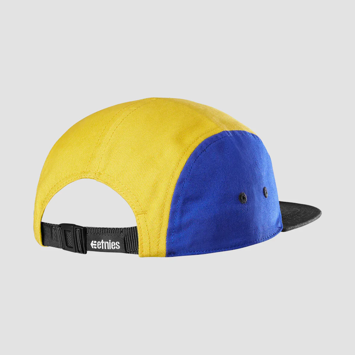 Etnies Camp Cap Black/Royal/Gold - Image 2