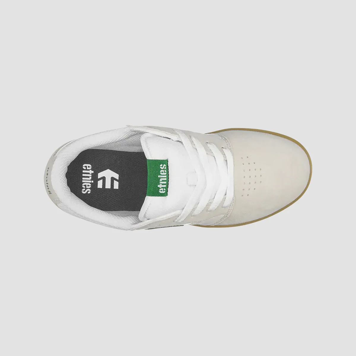 Etnies Cresta Shoes - White/Green/Gum - Kids - Image 3