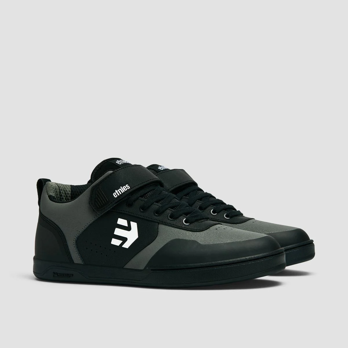 Etnies Culvert Mid Shoes - Black/Grey - Image 2