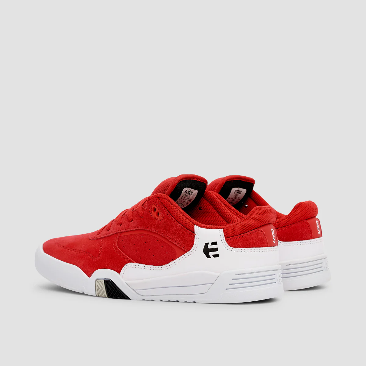 Etnies Estrella Shoes - Red/White - Image 3