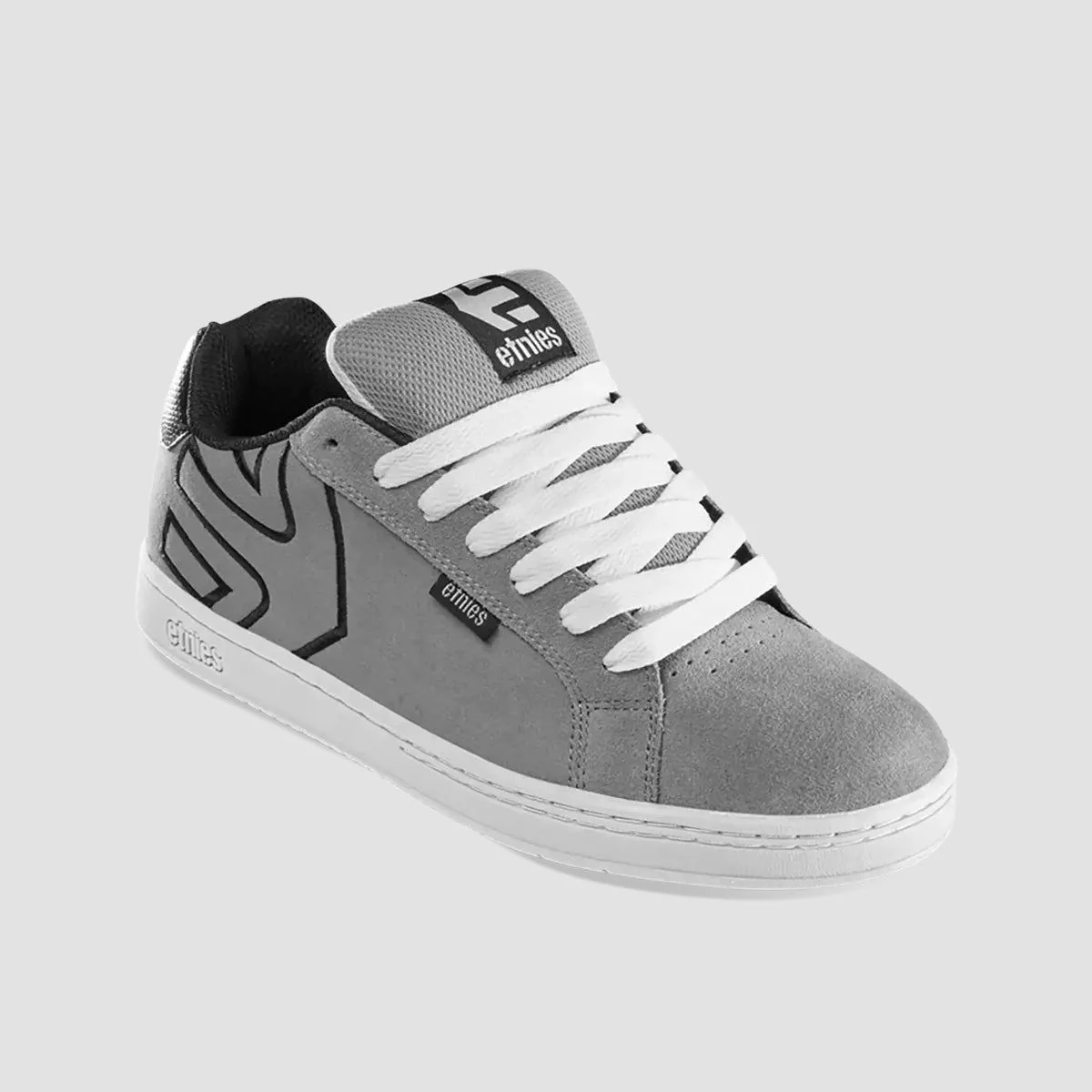 Etnies Fader Shoes - Light Grey/Black - Image 2