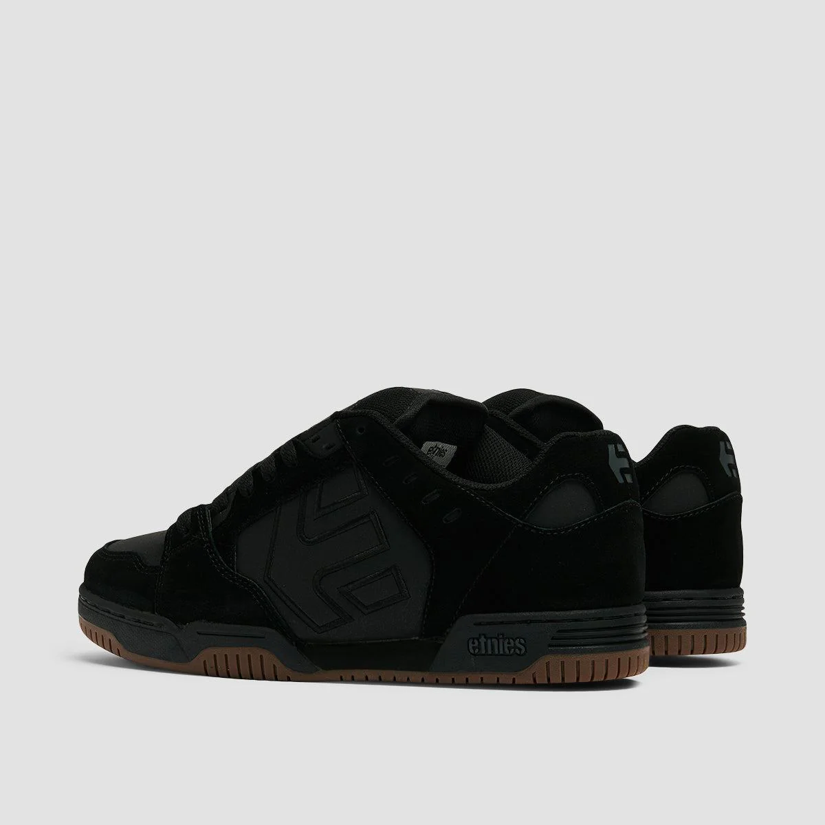 Etnies Faze Shoes - Black/Black/Gum - Image 3