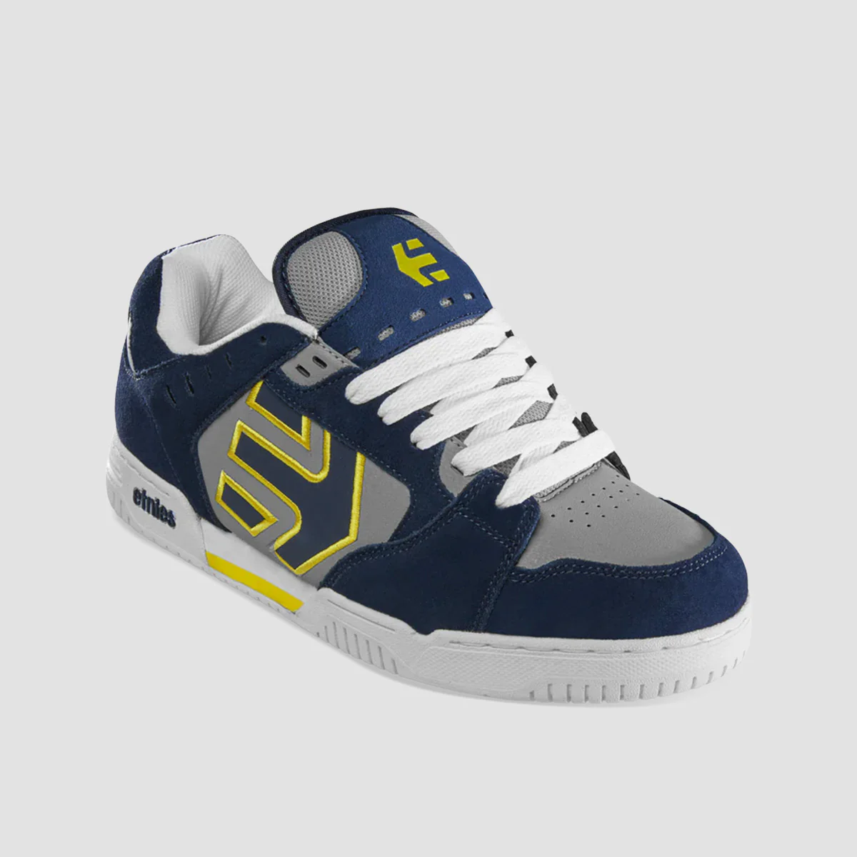 Etnies Faze Shoes - Navy/Grey/Yellow - Image 2