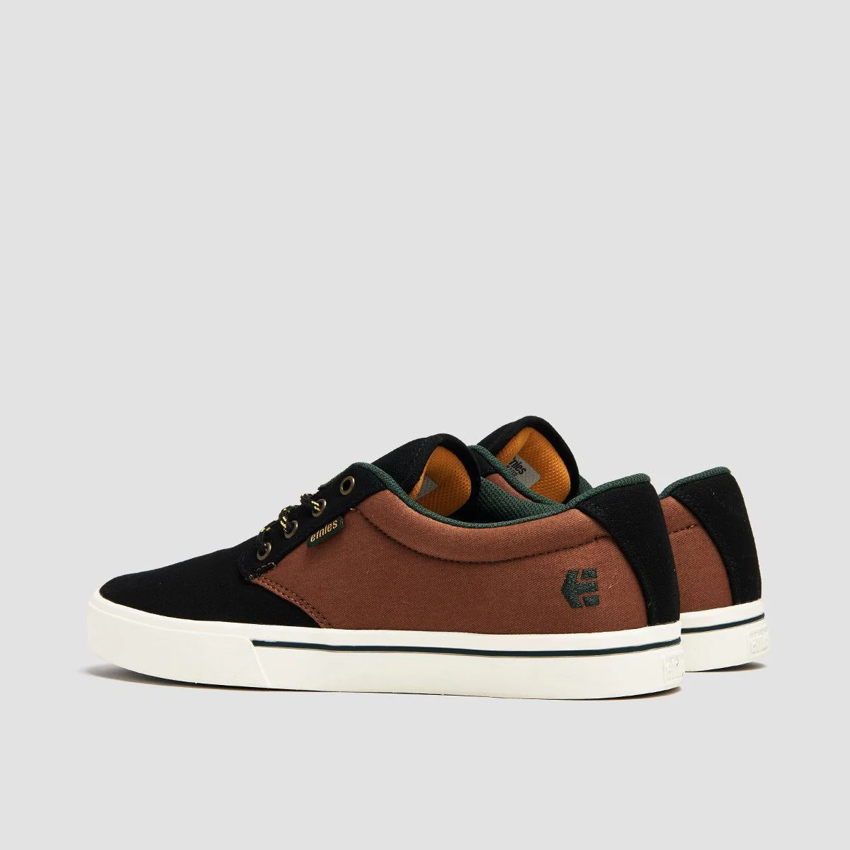 Etnies Jameson 2 Eco Shoes - Black/Tan/Orange - Image 3
