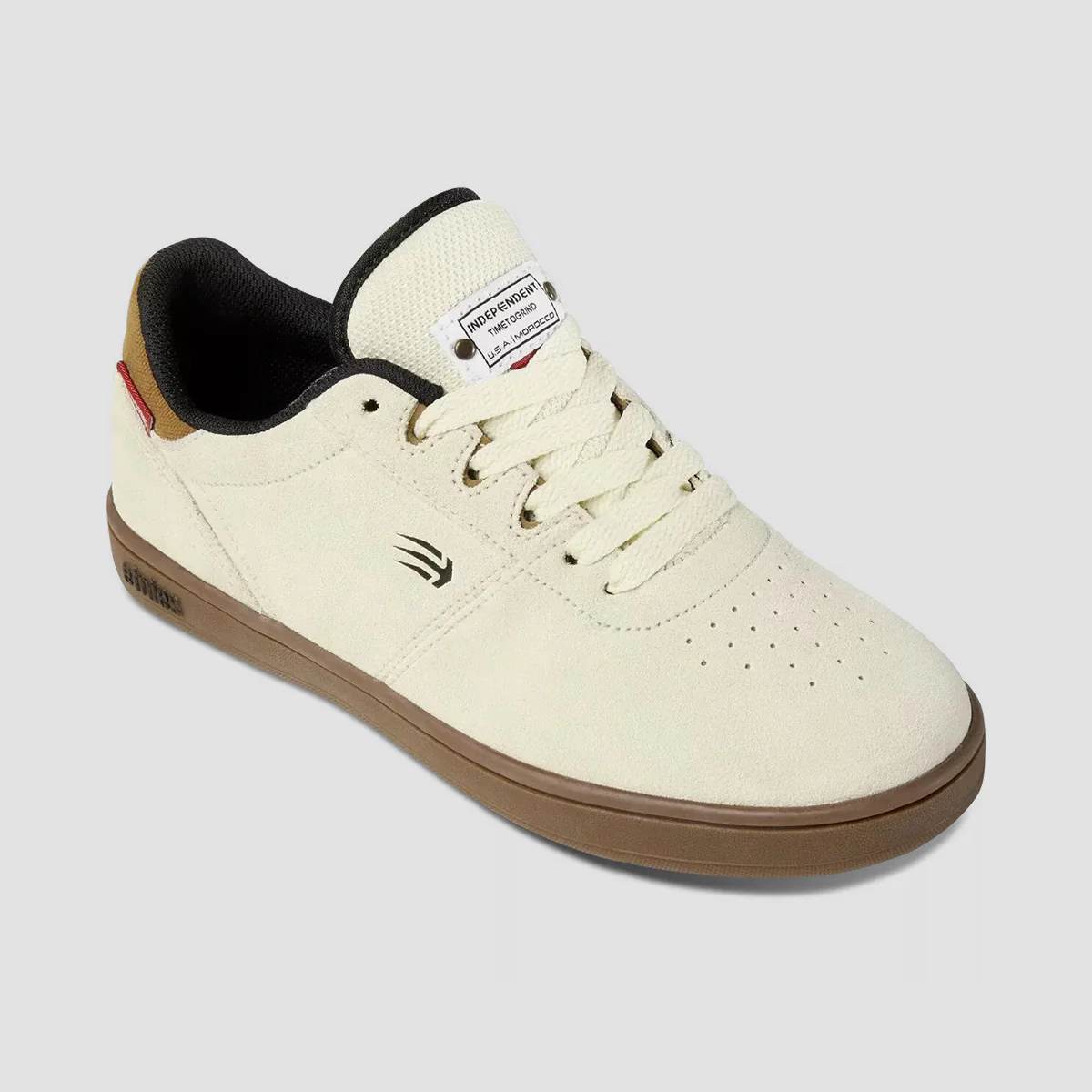Etnies Josl1n X Independent Shoes - White/Gum - Kids - Image 2