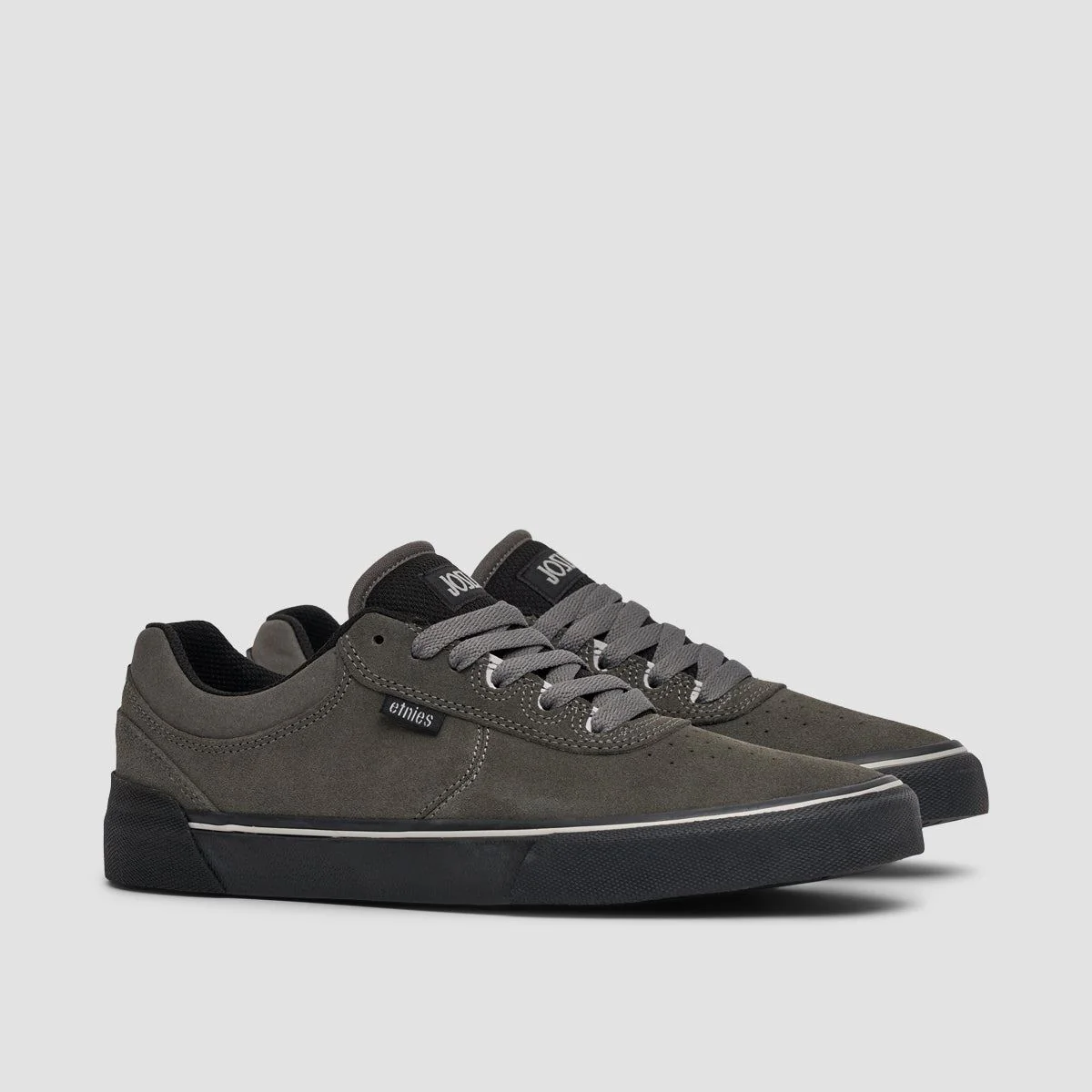 Etnies Joslin Vulc Shoes - Dark Grey/Black - Image 2
