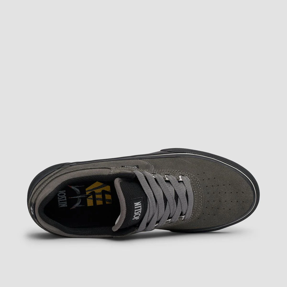 Etnies Joslin Vulc Shoes - Dark Grey/Black - Image 4