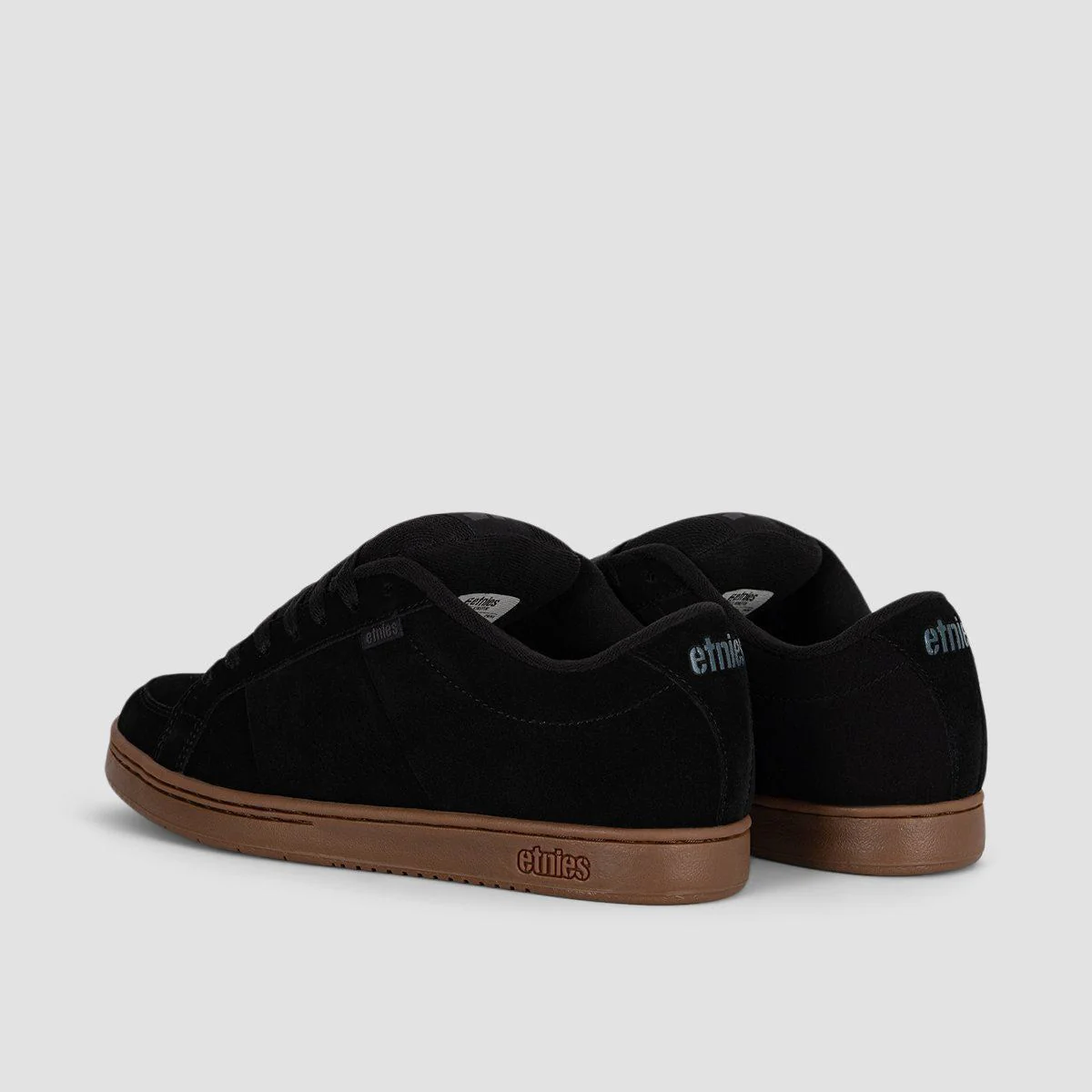Etnies Kingpin Shoes - Black/Dark Grey/Gum - Image 3