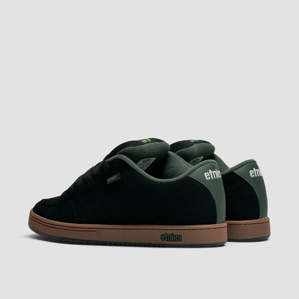Etnies Kingpin Shoes - Black/Green/Gum - Image 3