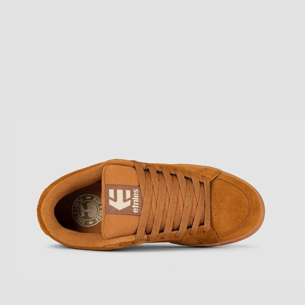Etnies Kingpin Shoes - Brown/Gum/Gold - Image 4