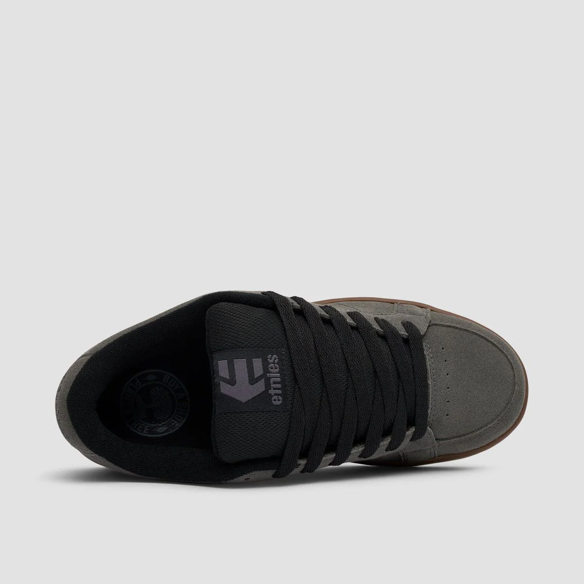 Etnies Kingpin Shoes - Grey/Black/Gum - Image 4