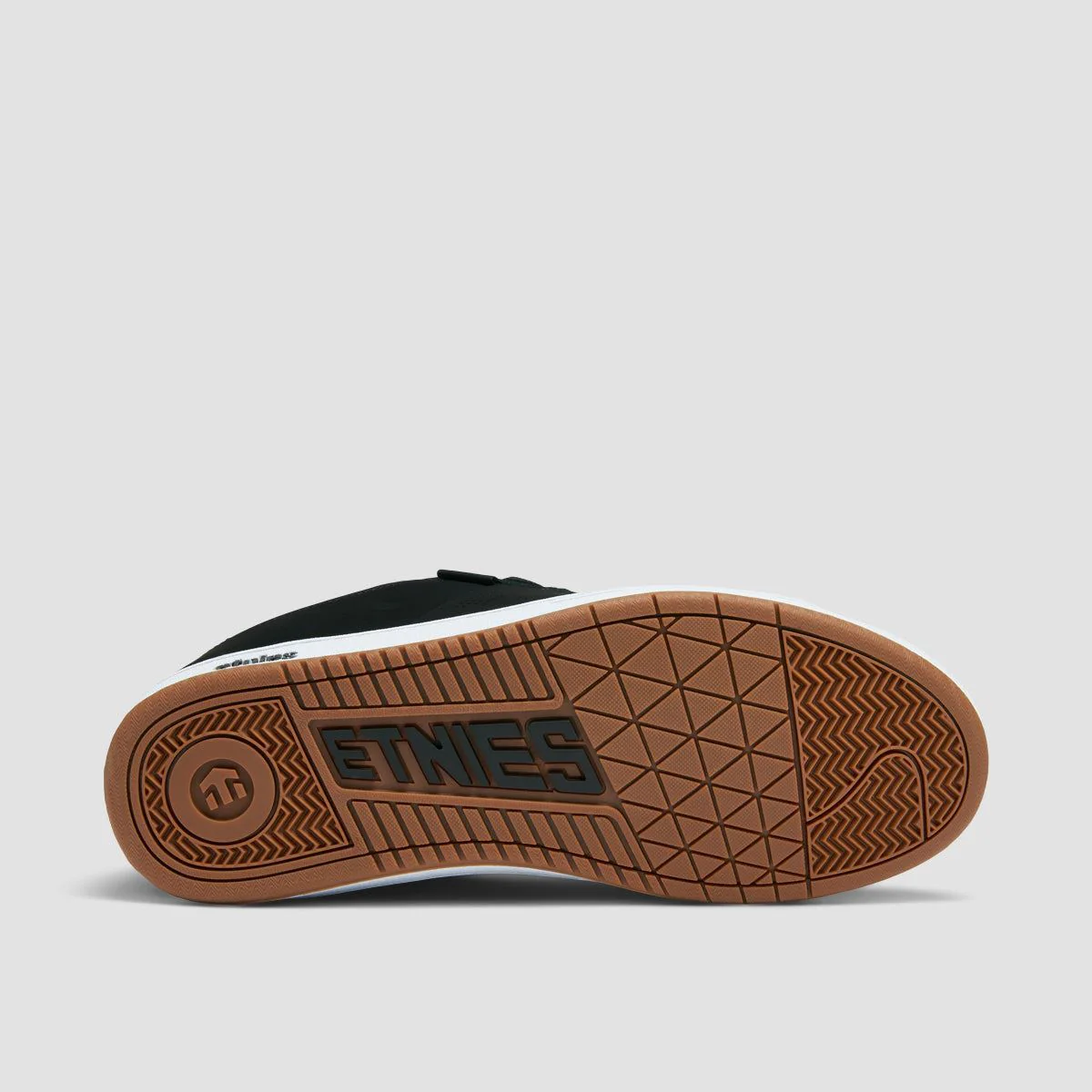 Etnies Kingpin Shoes - Black/White/Gum - Image 5