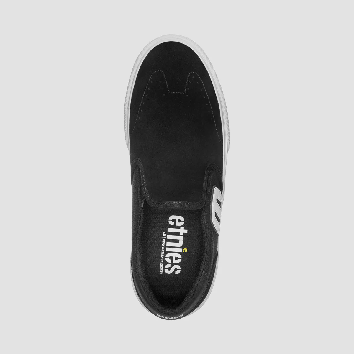 Etnies Lo-Cut Slip On Shoes - Black/White - Image 3