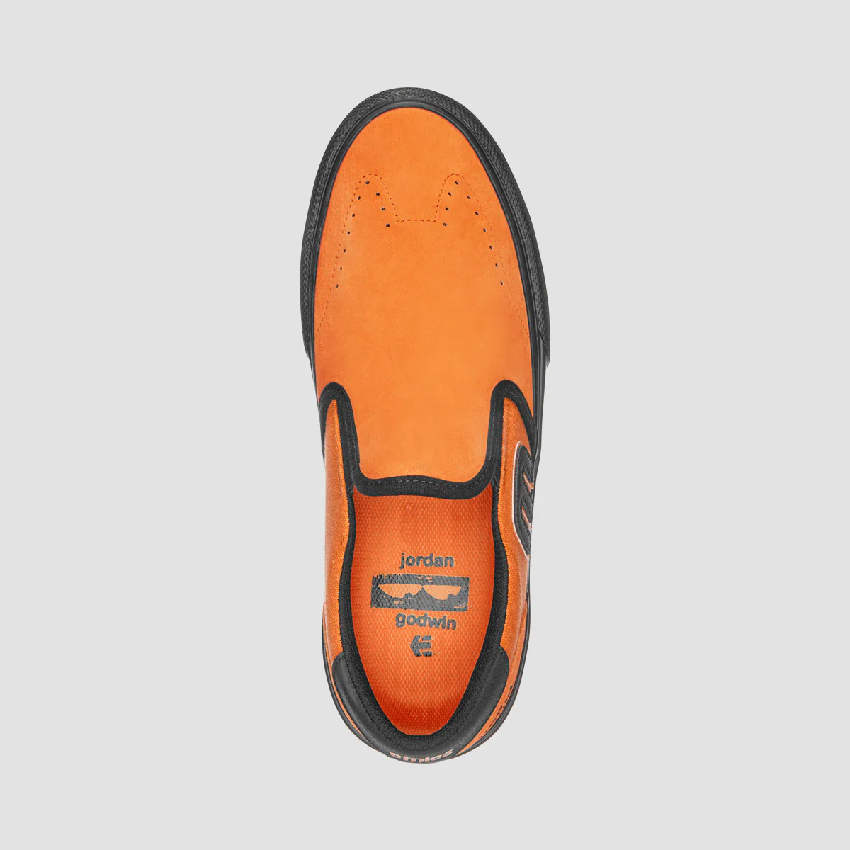 Etnies Lo-Cut Slip On X Jordan Godwin Shoes - Orange - Image 3