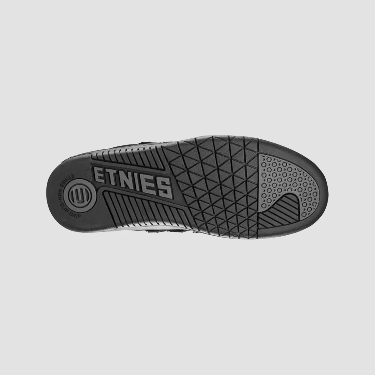 Etnies Locut X Don Brown Shoes - Black/Black/Black - Image 3