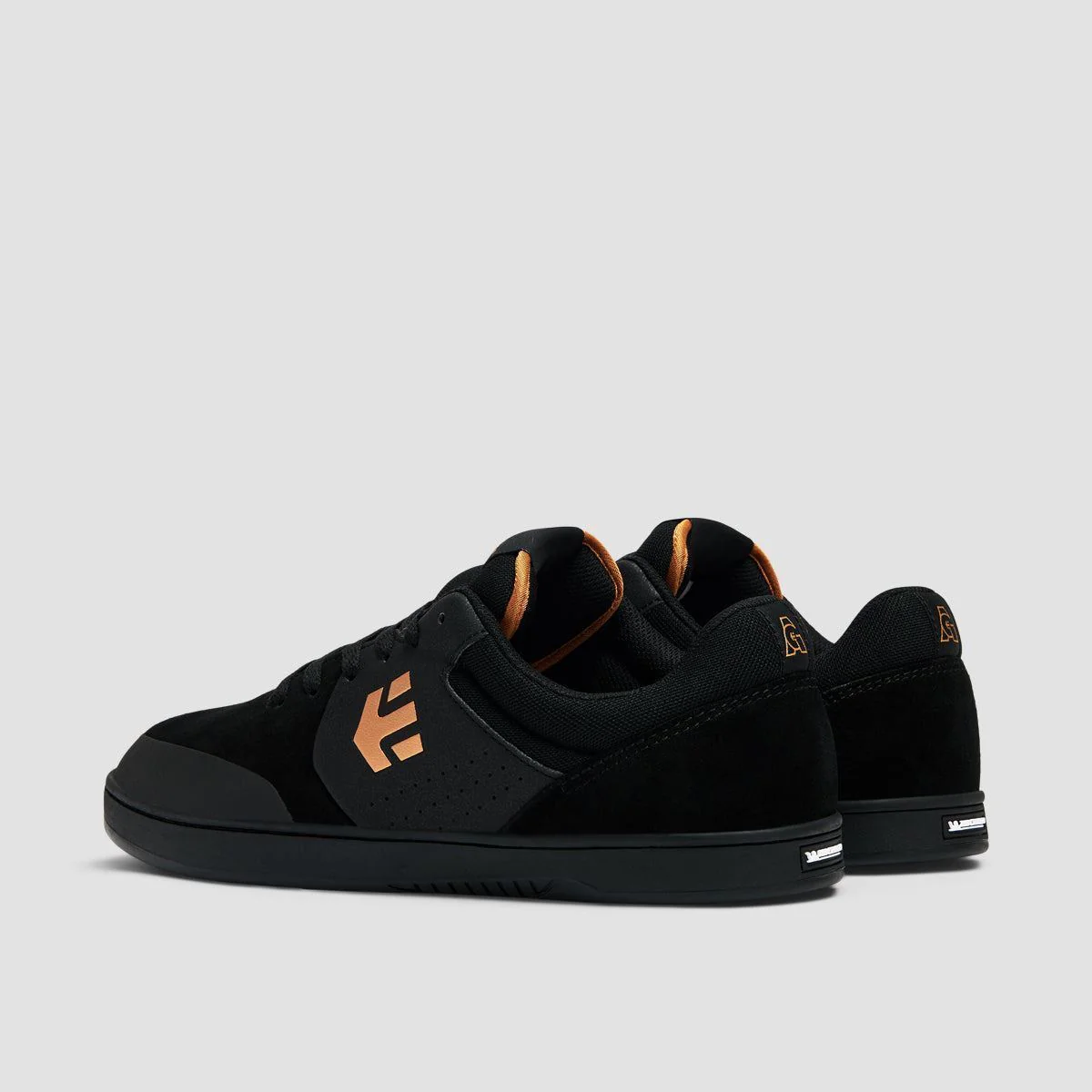 Etnies Marana Shoes - Black/Gold - Image 3