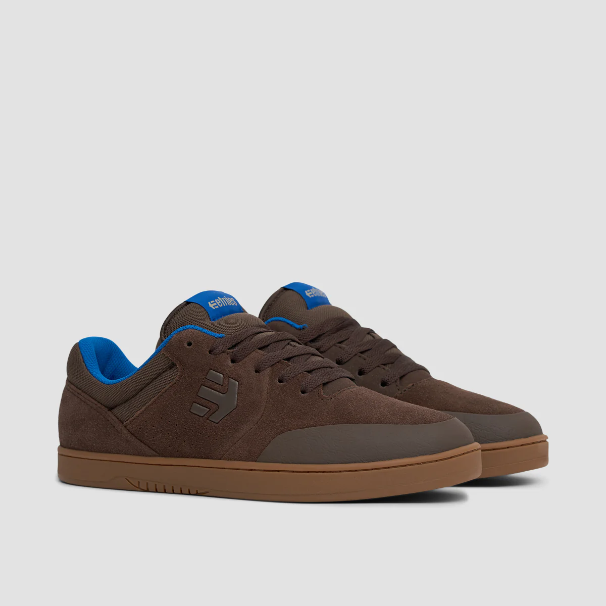 Etnies Marana Shoes - Brown/Blue/Gum - Image 2