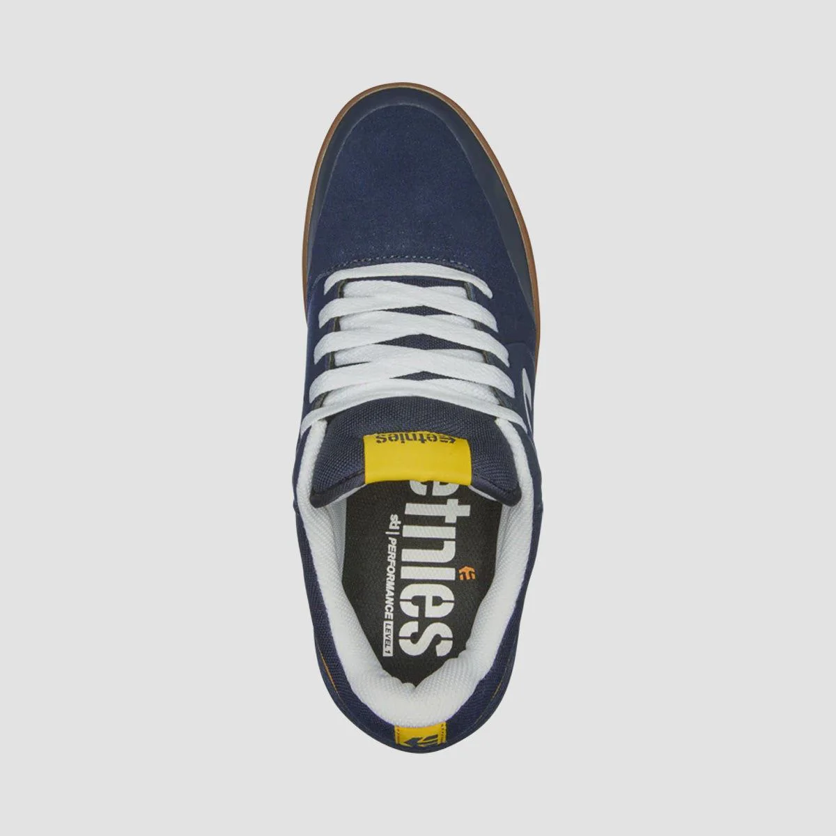 Etnies Marana Shoes - Navy/Gum/Yellow - Image 2