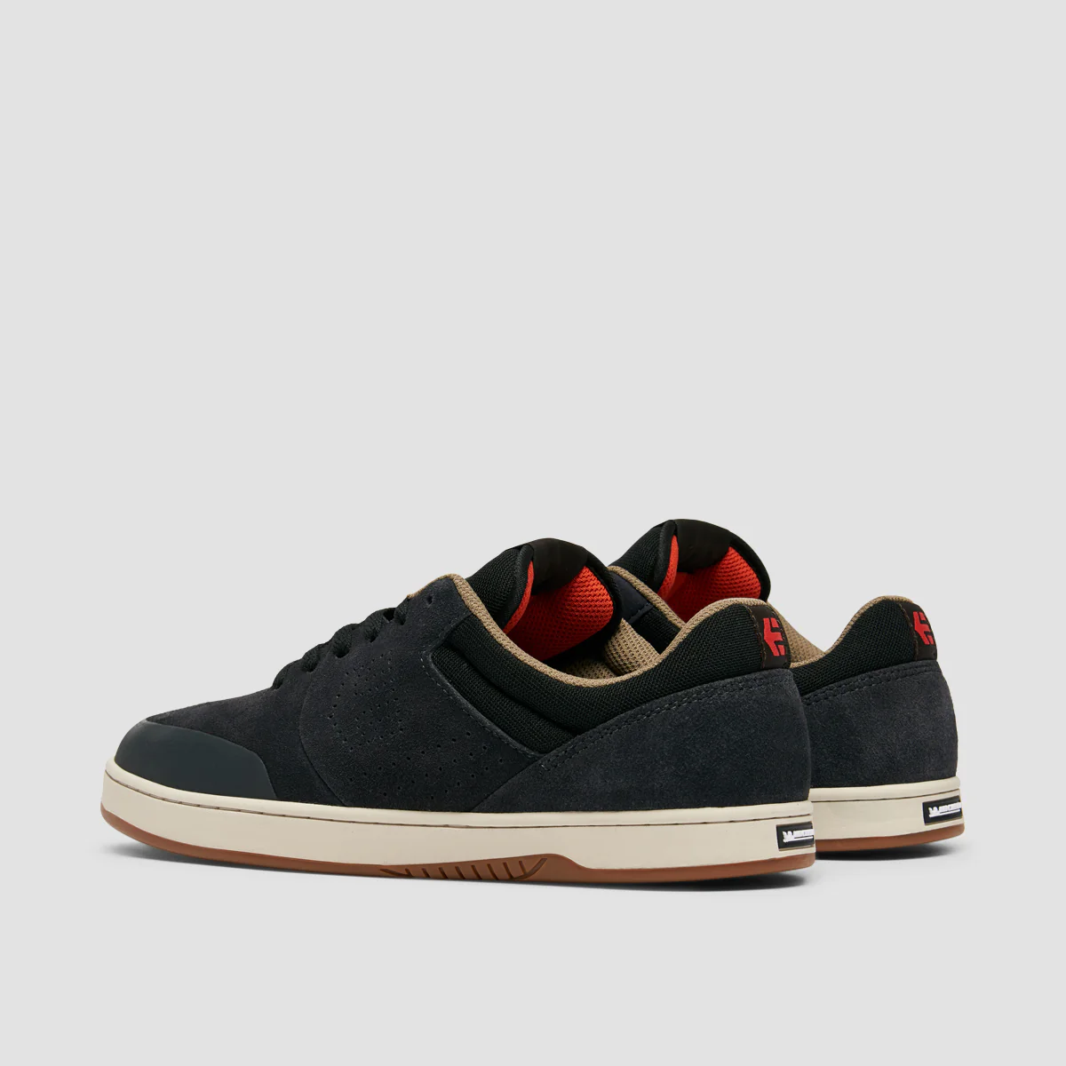 Etnies Marana Shoes - Dark Grey/Black/ Red - Image 3