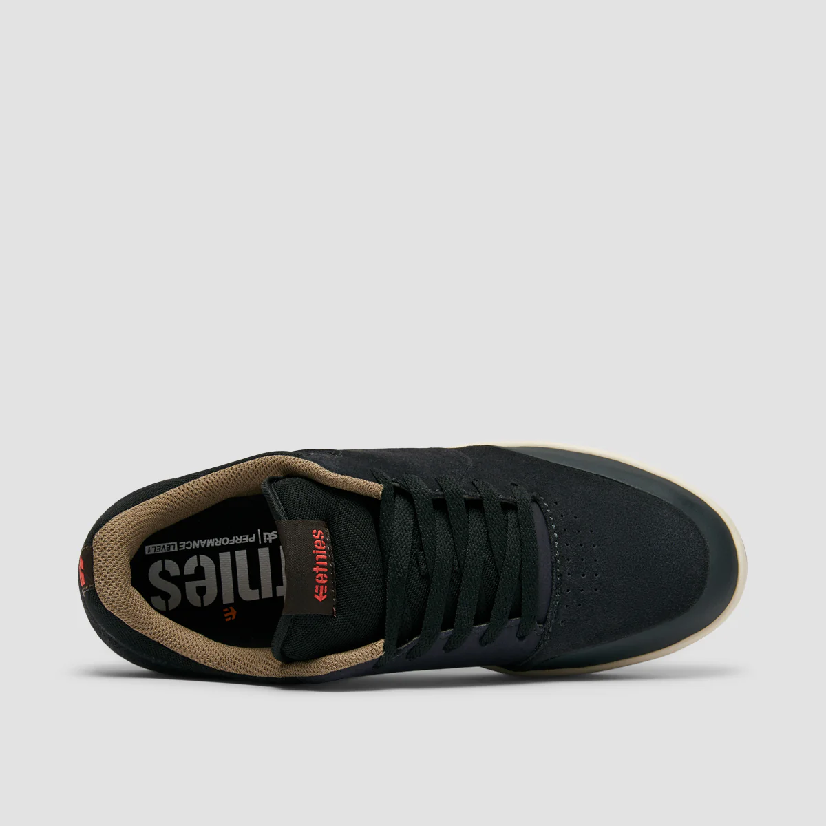 Etnies Marana Shoes - Dark Grey/Black/ Red - Image 4
