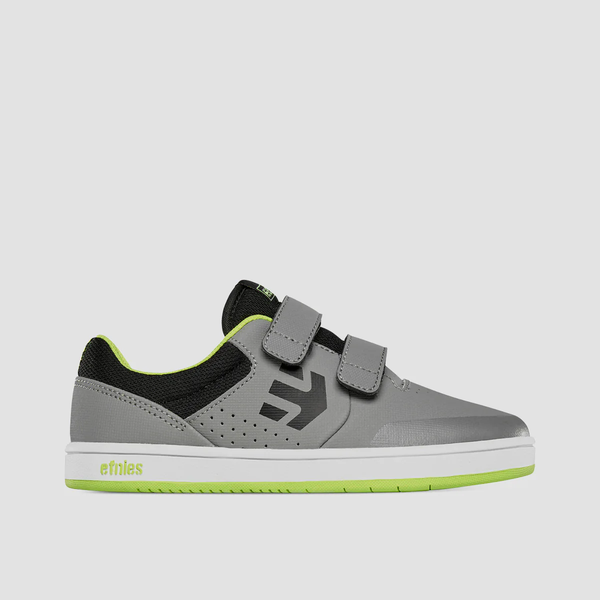 Etnies Marana Shoes - Grey/Lime/White - Little Kids