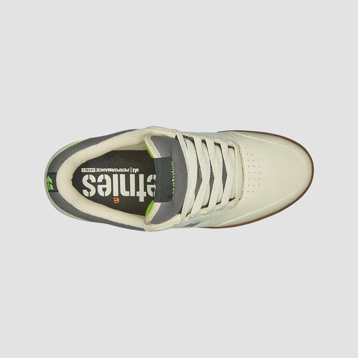 Etnies Marana Shoes - White/Grey/Gum - Image 3
