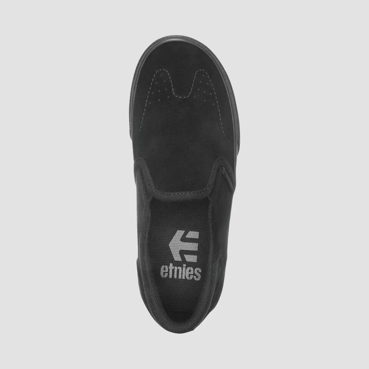 Etnies Marana Slip-On Shoes - Black/Black - Kids - Image 3