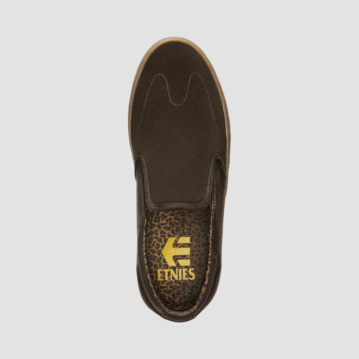 Etnies Marana Slip On X Dystopia X CJ Nelson Shoes - Brown/Gum - Image 3