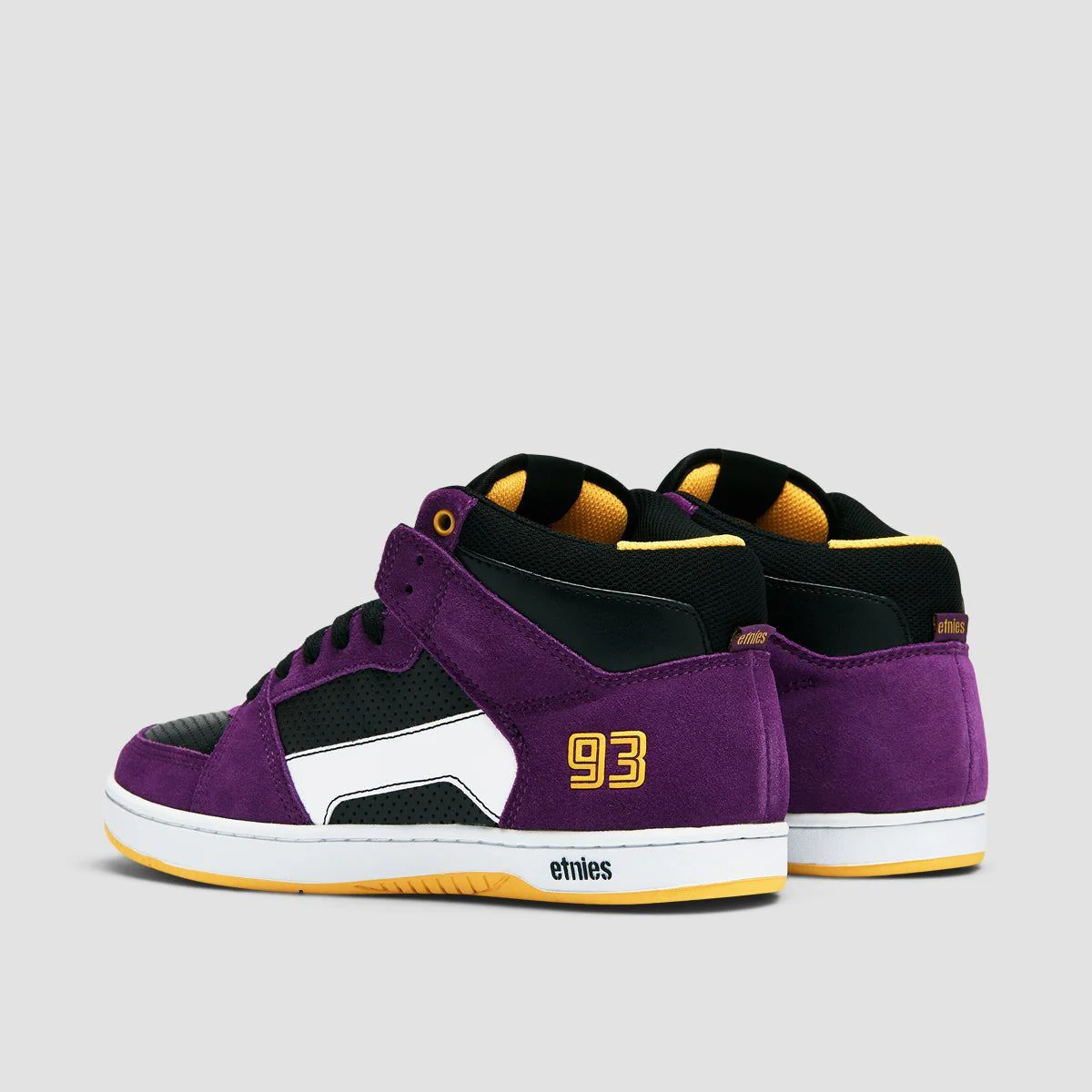 Etnies Mc Rap Hi Shoes - Purple - Image 3