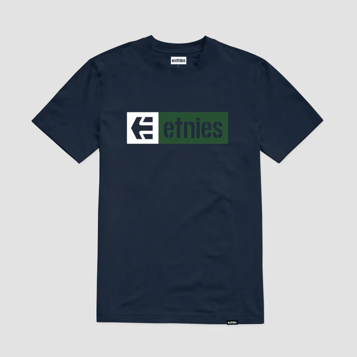 Etnies New Box T-Shirt Blue/Green