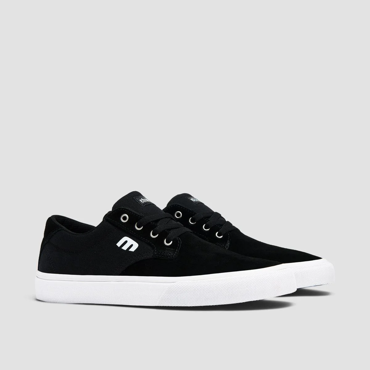 Etnies Singleton Vulc XLT Shoes - Black/White - Image 2