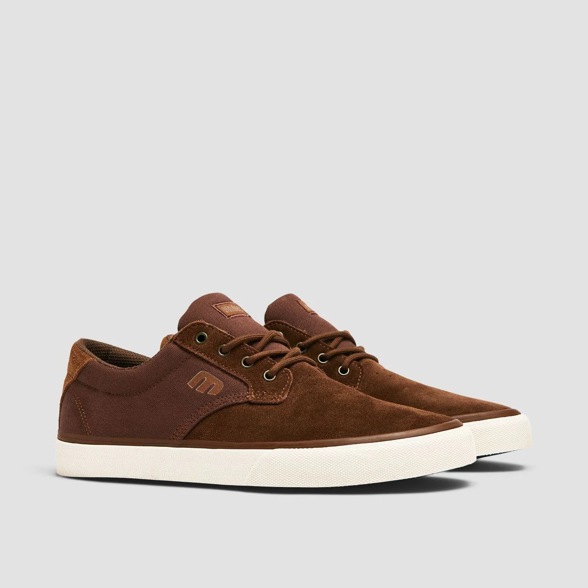 Etnies Singleton Vulc XLT Shoes - Brown/Tan - Image 2