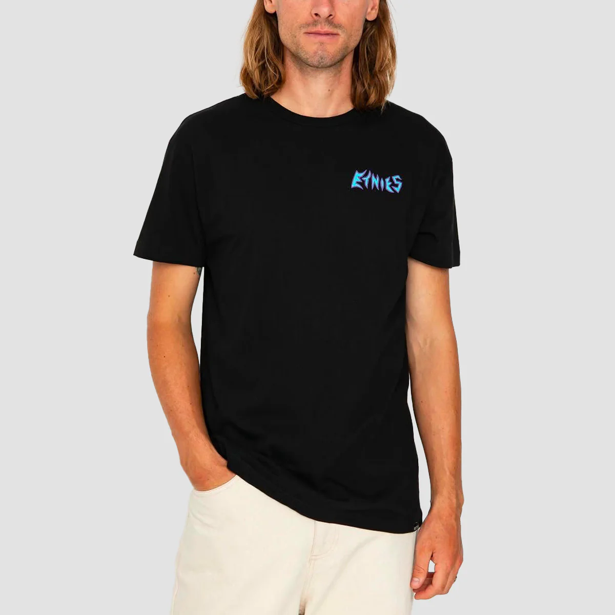 Etnies Skate Skull T-Shirt Black - Image 2