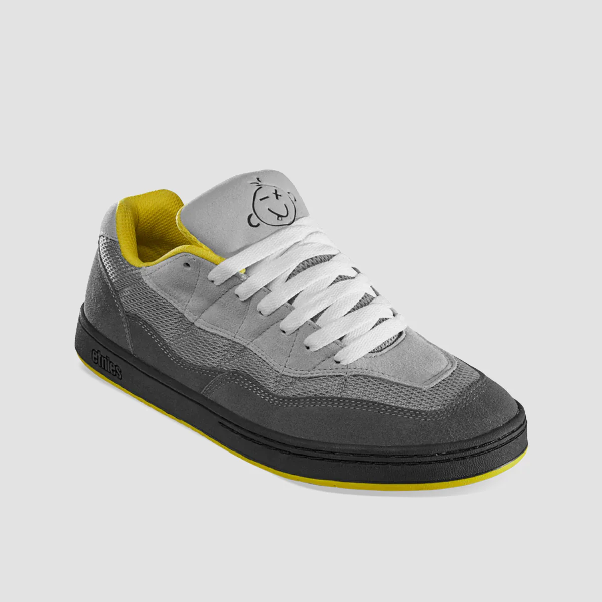 Etnies Snake Shoes - Grey/Grey/Yellow - Image 2