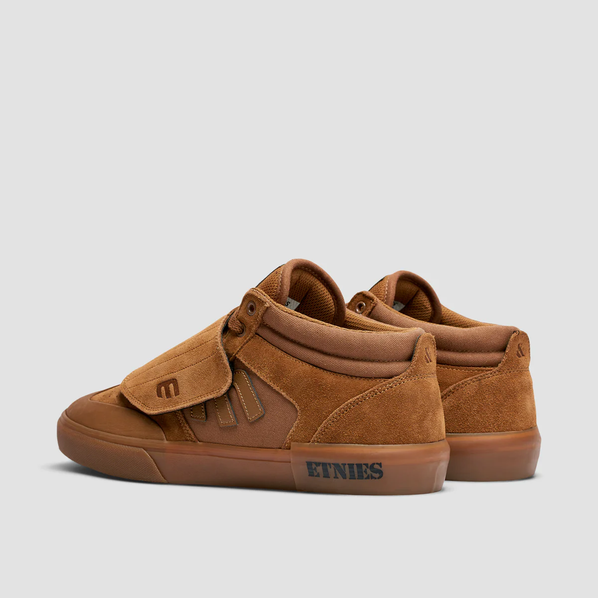 Etnies Windrow Vulc Mid Shoes - Brown/Gum - Image 3