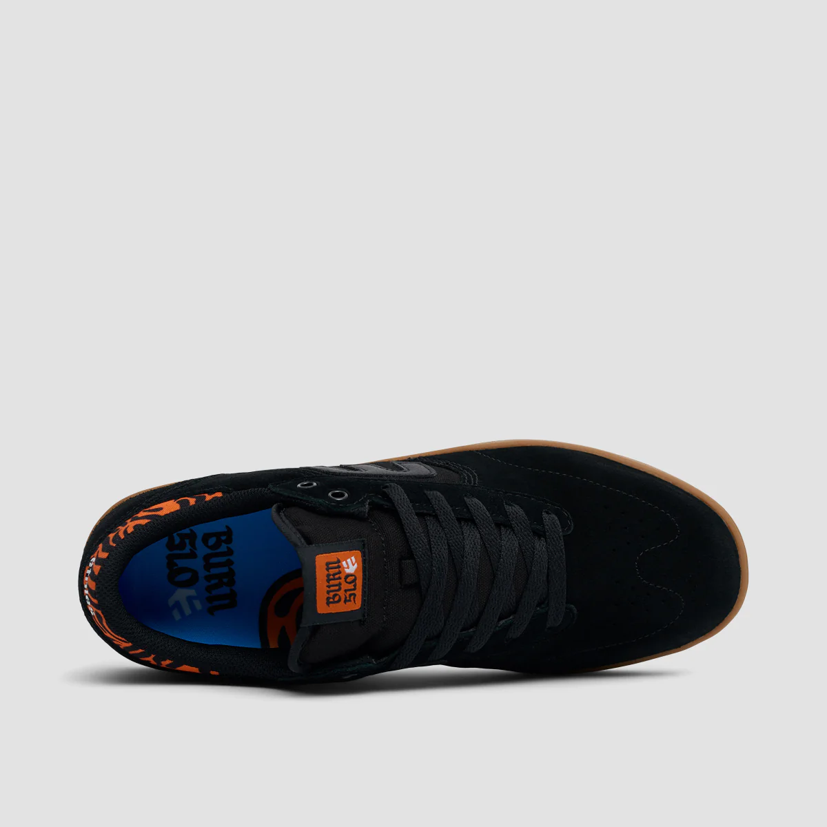Etnies Windrow X Burn Slow Shoes - Black/Orange - Image 4