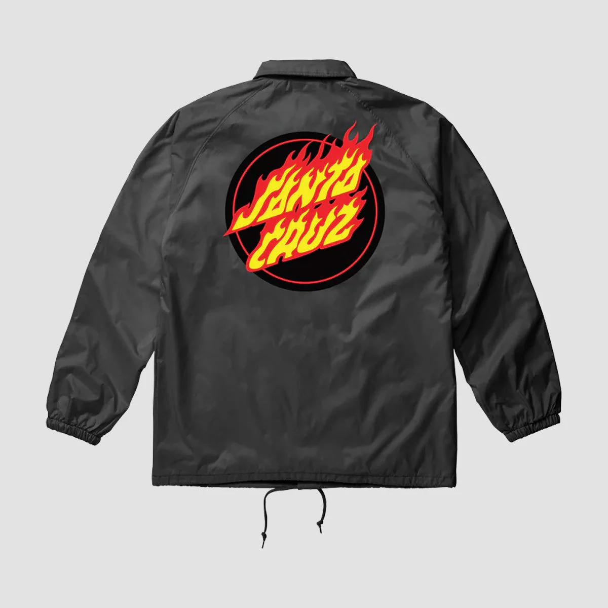 Etnies X Santa Cruz Flame Coaches Jacket Black - Image 2